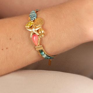 Bracelet Archipel Couleur Dore Multi