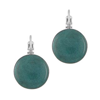 Dormeuses Green Couleur Argent Bleu